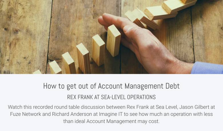 How to get out Account Management Debt