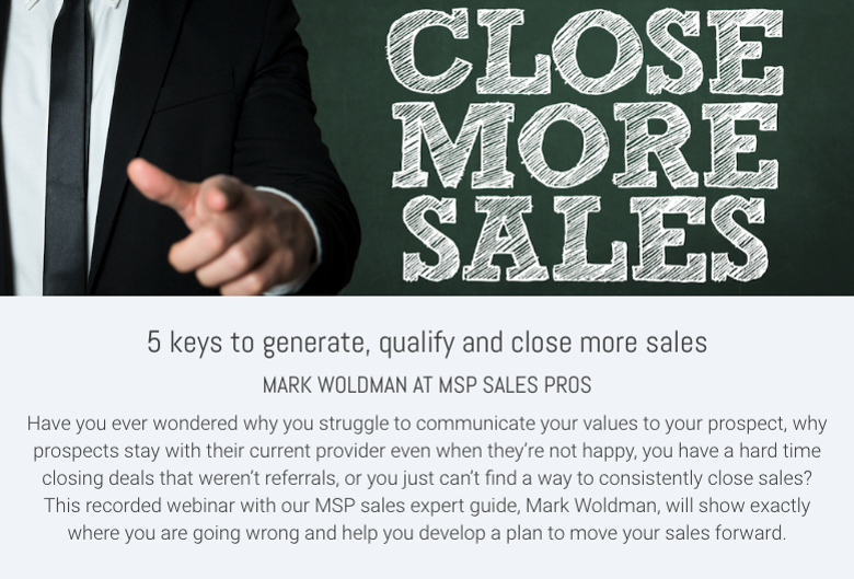 5 keys to generate, qualify and close more sales